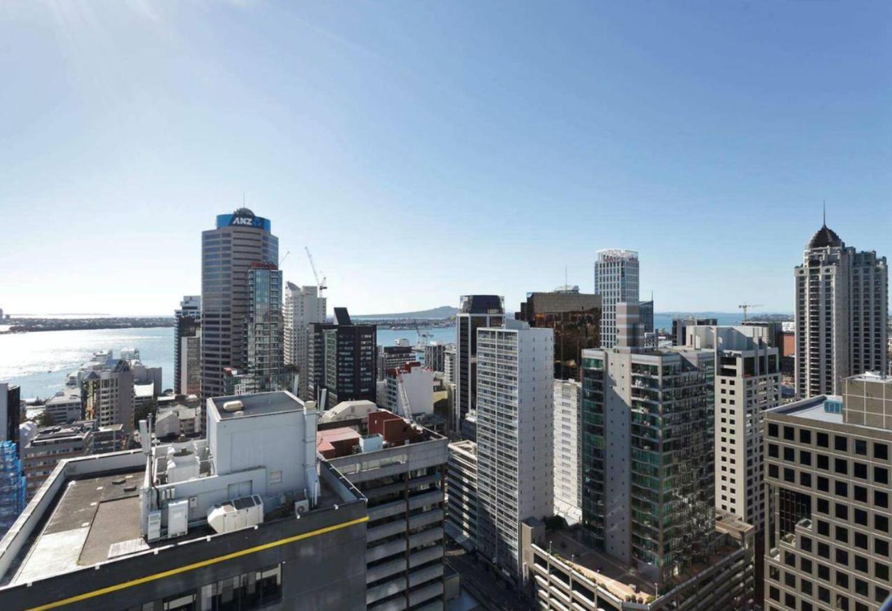 Modern 2 Bedroom Apartment 1 Minute To Skytower Auckland Buitenkant foto