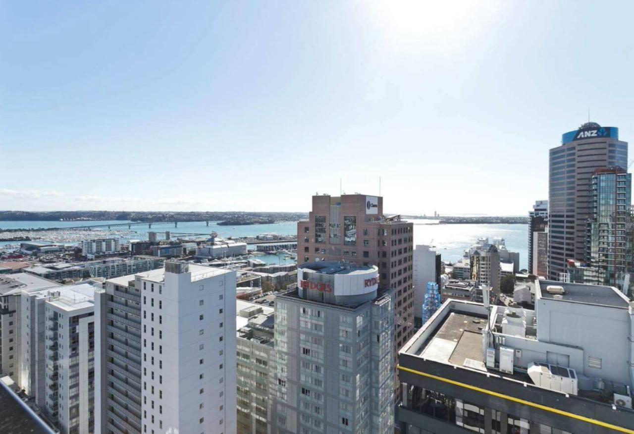 Modern 2 Bedroom Apartment 1 Minute To Skytower Auckland Buitenkant foto